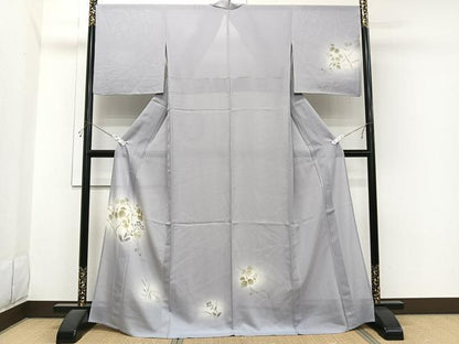 平和屋着物＊夏物 訪問着 絽 蔦の葉文 暈し染め 高島屋扱い 正絹 逸品 CABI3666xi