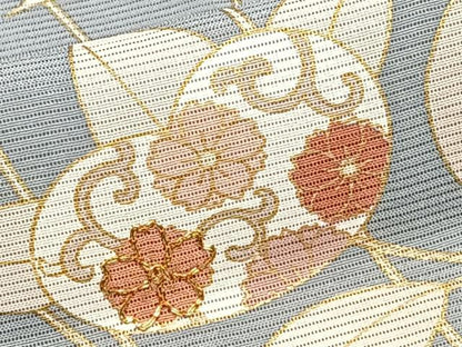 平和屋着物＊夏物 訪問着 絽 駒刺繍 枝橘文 金彩 三越扱い 正絹 逸品 CABI3669xi