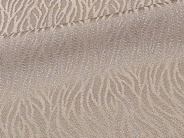 平和屋着物＊夏物　色無地　霞文紗　胡桃染色　正絹　逸品　CABI3673xi