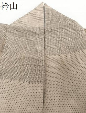 平和屋着物＊夏物　結城紬　夏結城　100亀甲　格子亀甲文　正絹　逸品　CABI3674xi