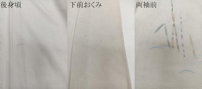 平和屋着物＊夏物　訪問着　絽　籬木賊文　正絹　逸品　CABI3678xi