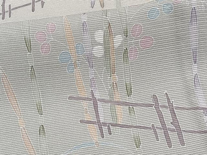 平和屋着物＊夏物　訪問着　絽　籬木賊文　正絹　逸品　CABI3678xi