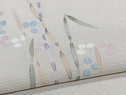 平和屋着物＊夏物　訪問着　絽　籬木賊文　正絹　逸品　CABI3678xi