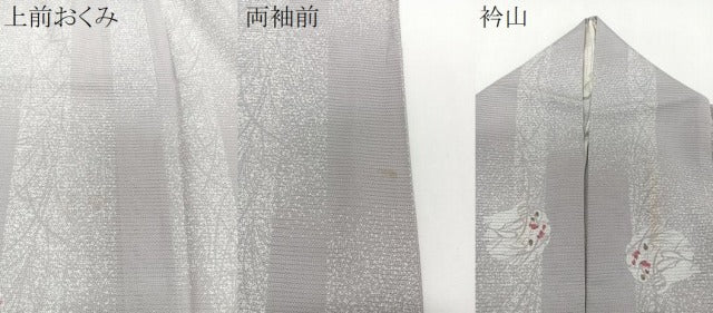平和屋着物＊夏物 小紋 絽 雪輪跳兎 正絹 逸品 CABI3683xi