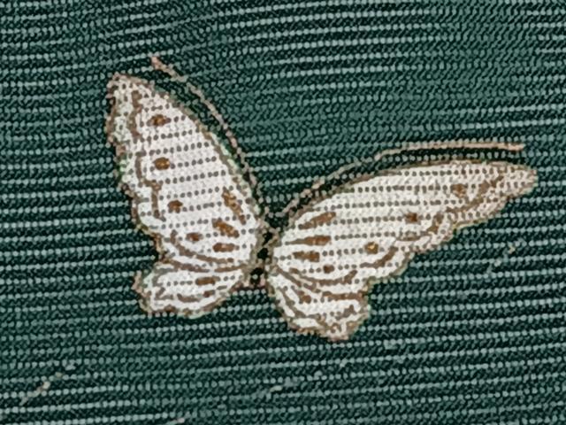 平和屋着物＊夏物　訪問着　絽　舞蝶文　金彩　洗える着物　CABI3695xi
