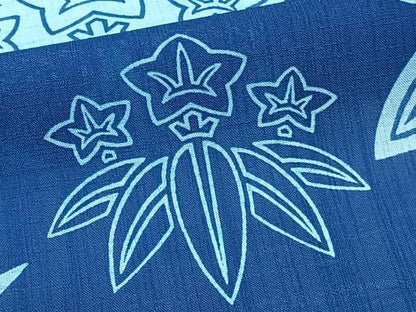 平和屋着物＊夏物　訪問着　紗　草花文　洗える着物　CABI3698xi
