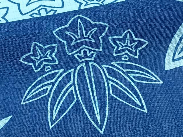 平和屋着物＊夏物　訪問着　紗　草花文　洗える着物　CABI3698xi