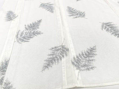平和屋着物＊夏物　小紋　絽　草木文　洗える着物　未使用　CABI3702xi