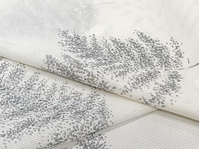 平和屋着物＊夏物　小紋　絽　草木文　洗える着物　未使用　CABI3702xi