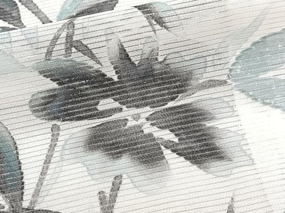 平和屋着物＊夏物　訪問着　絽　手描き　枝草花文　洗える着物　CABI3705xi