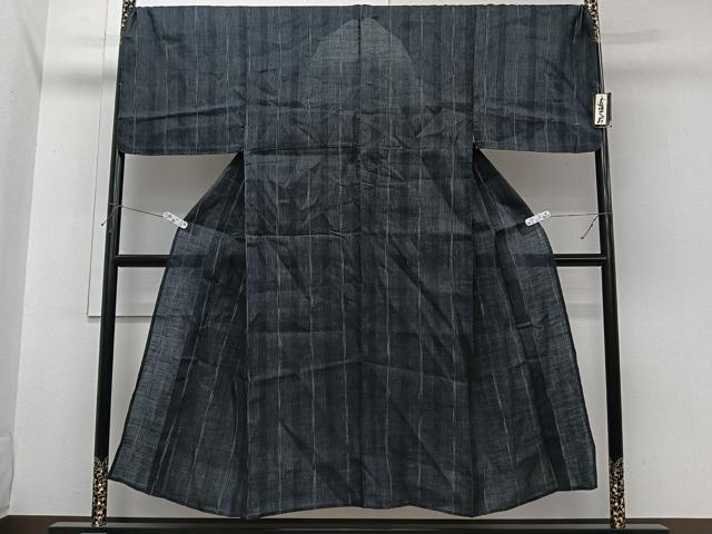 平和屋着物＊夏物　男性　織物の名産　近江ちぢみ　麻　逸品　CABI3716xi