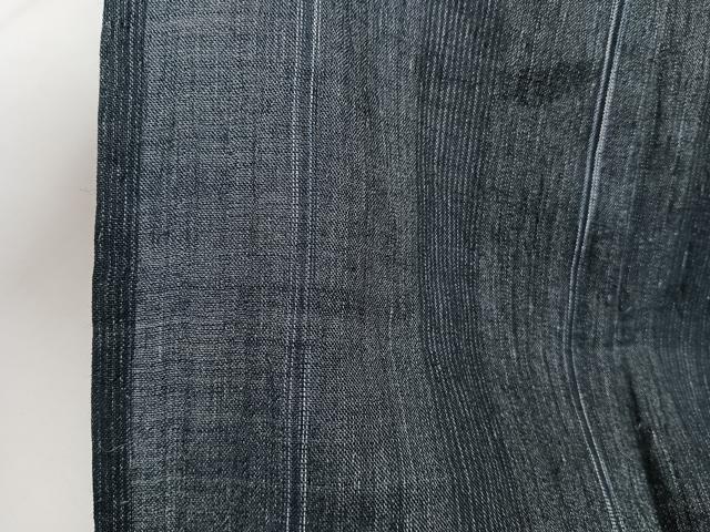 平和屋着物＊夏物　男性　織物の名産　近江ちぢみ　麻　逸品　CABI3716xi