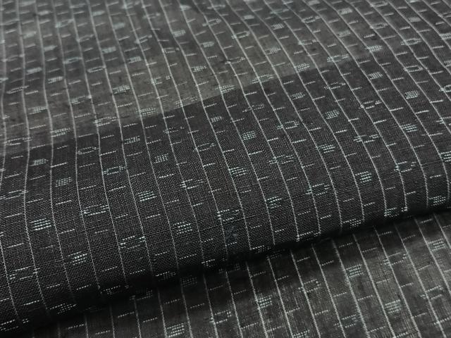 平和屋着物＊夏物　上布　間道　麻　逸品　CABI3717xi