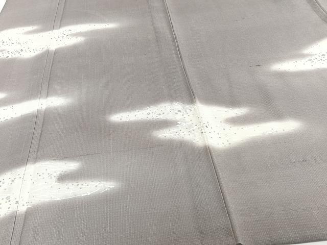 平和屋着物＊夏物　訪問着　紗紬　こぼれ松葉　暈し染め　正絹　逸品　CABI3720xi