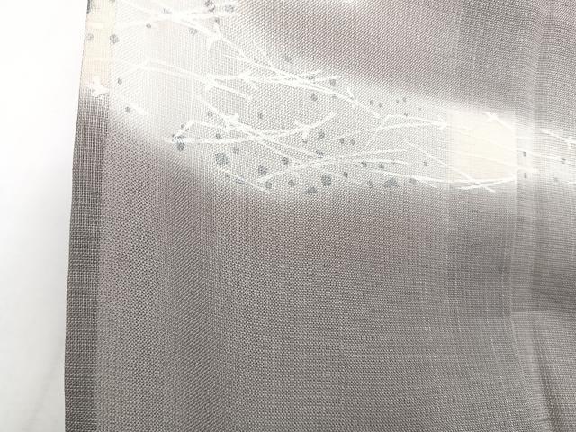 平和屋着物＊夏物　訪問着　紗紬　こぼれ松葉　暈し染め　正絹　逸品　CABI3720xi