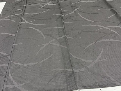 平和屋着物＊夏物　小紋　芝重ね紋紗　正絹　逸品　CABI3724xi
