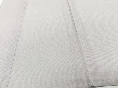 平和屋着物＊夏物　江戸小紋　絽縮緬　鮫小紋柄　両面染　正絹　逸品　CABI3726xi