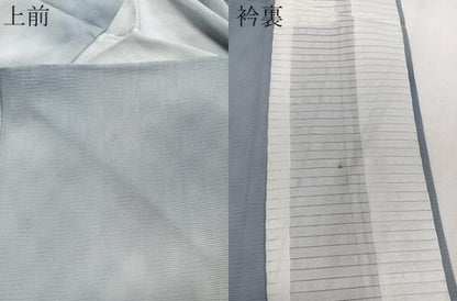 平和屋着物＊夏物　小紋　絽　霞文　正絹　逸品　CABI3731xi