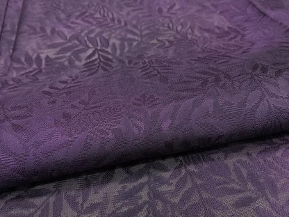 平和屋着物＊夏物　小紋　枝葉紋紗　正絹　逸品　CABI3732xi