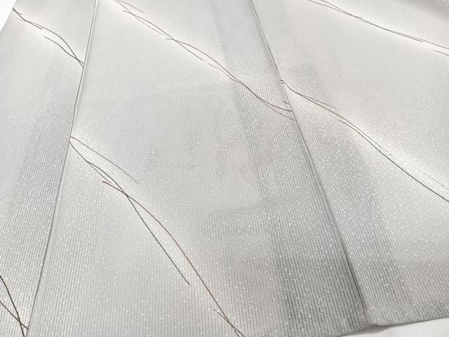 平和屋着物＊夏物　小紋　縦絽　斜線文　正絹　逸品　CABI3742xi