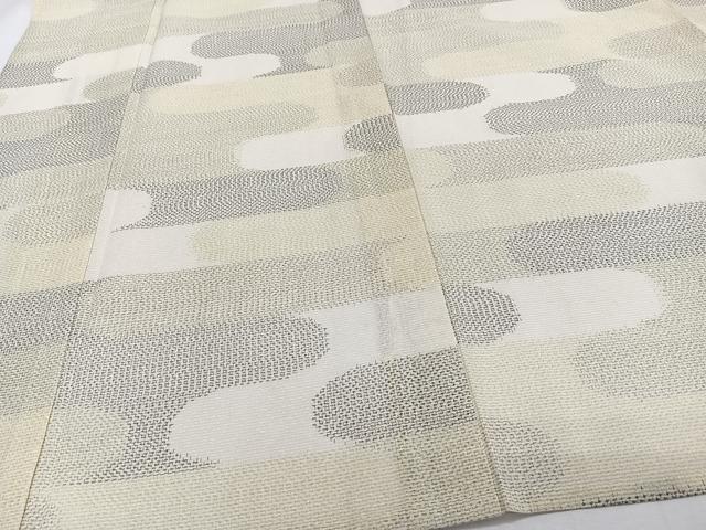 平和屋着物＊夏物　本場大島紬　薩摩結城　絵霞文　正絹　逸品　CABI3749xi