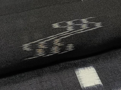 平和屋着物＊夏物　本場琉球絣　夏琉球絣　正絹　逸品　CABI3754xi