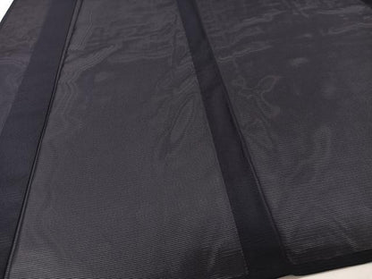 平和屋着物＊夏物　色無地　絽　濃鼠色　洗える着物　CABI3758xi