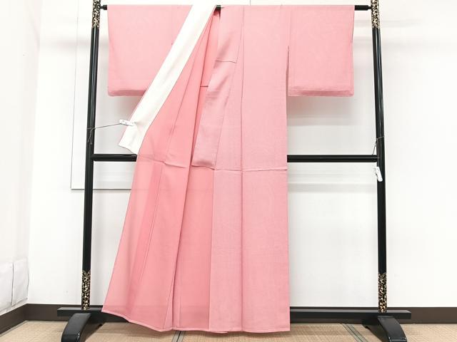 平和屋着物＊夏物　江戸小紋　絽　小花尽くし　正絹　逸品　CABI3768xi