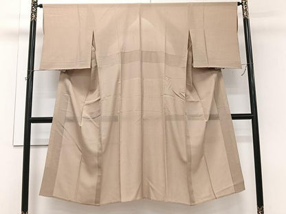 平和屋着物＊夏物　長襦袢　絽　伽羅色　正絹　逸品　CABI3769xi
