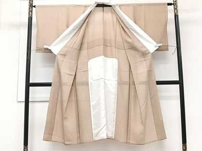 平和屋着物＊夏物　長襦袢　絽　伽羅色　正絹　逸品　CABI3769xi