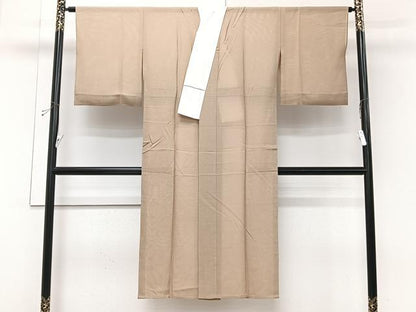 平和屋着物＊夏物　長襦袢　絽　伽羅色　正絹　逸品　CABI3769xi