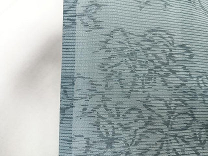 平和屋着物＊夏物　小紋　絽　枝葉文　洗える着物　CABI3781xi