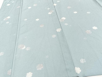 平和屋着物＊夏物　小紋　絽　雪輪重ね文　正絹　逸品　CABI3792xi