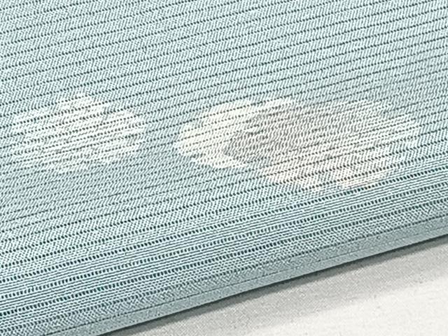 平和屋着物＊夏物　小紋　絽　雪輪重ね文　正絹　逸品　CABI3792xi