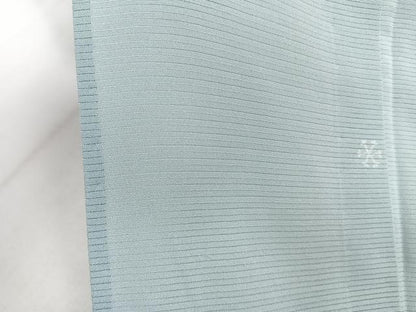 平和屋着物＊夏物　小紋　絽　雪輪重ね文　正絹　逸品　CABI3792xi