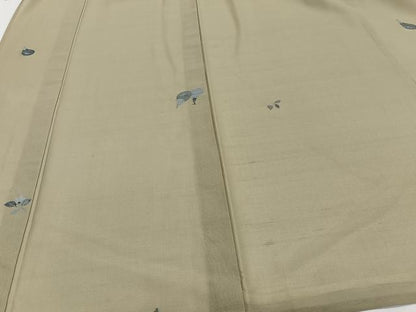 平和屋着物＊夏物　紗紬　織左衛門　成り物　反端付き　正絹　逸品　CABI3804xi