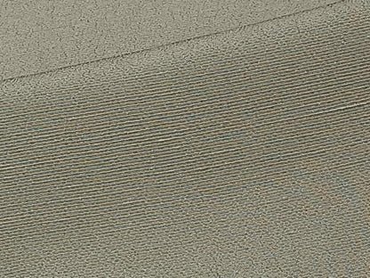 平和屋着物▽上質な色無地　単衣　利休色　お召縮緬　正絹　逸品　CABI3807xi