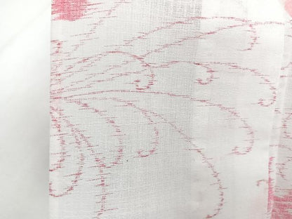 平和屋着物＊夏物　小紋　紗　乱菊　洗える着物　CABI3808xi