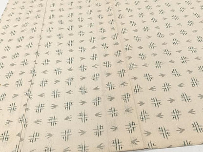 平和屋着物＊夏物　紗紬　琉球絣文　正絹　逸品　CABI3811xi