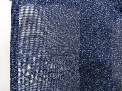 平和屋着物＊京童人形絵師　高橋翠延　夏物　小紋　紋絽　霞文　正絹　逸品　CABI3817xi