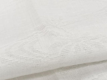 平和屋着物＊夏物　長襦袢　流水花紋紗　麻　逸品　CABI3830xi