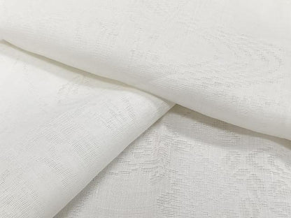 平和屋着物＊夏物　長襦袢　流水花紋紗　麻　逸品　CABI3830xi