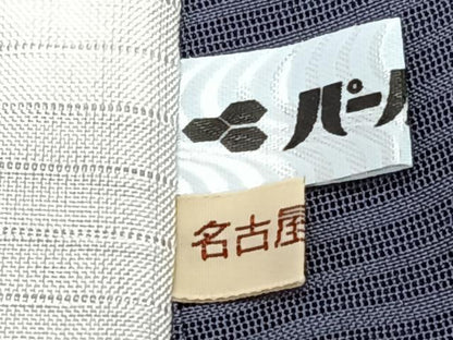 平和屋着物＊夏物　小紋　絽　雪輪鹿の子文　三越扱い　正絹　逸品　CABI3841xi