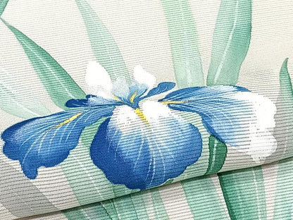 平和屋着物＊夏物　訪問着　絽　草花文　正絹　逸品　CABI3854xi