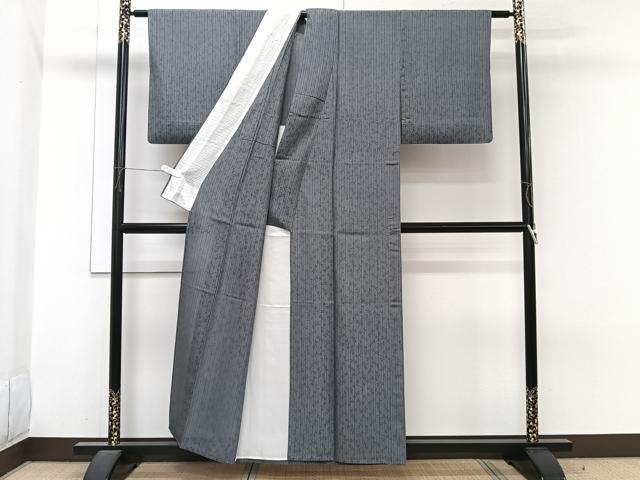 平和屋着物＊夏物　米沢　白根沢　涼風　単衣　綟子織　もじり織　トンボ　正絹　逸品　CABI3856xi