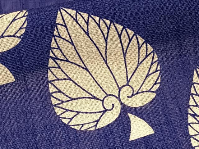 平和屋着物＊夏物　訪問着　紗　花丸文　洗える着物　CABI3865xi