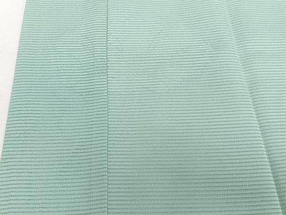 平和屋着物＊夏物　長襦袢　絽　枝花文　青竹色　正絹　逸品　CABI3868xi