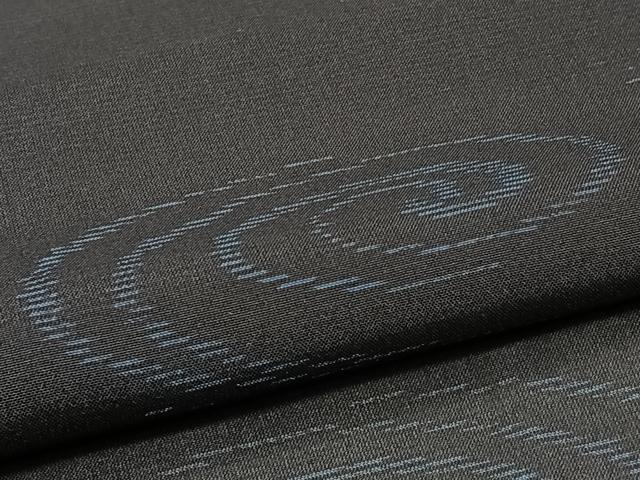 平和屋着物＊夏物　本場大島紬　夏大島　流水文　正絹　逸品　CABI3895xi