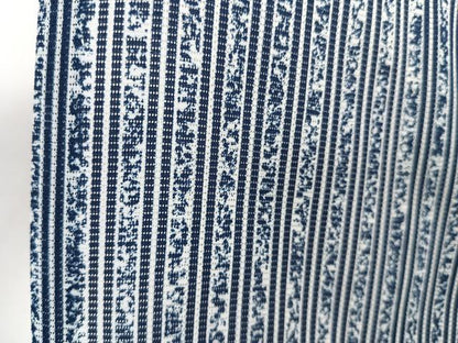 平和屋着物＊夏物　小紋　絽　縞　洗える着物　CABI3902xi