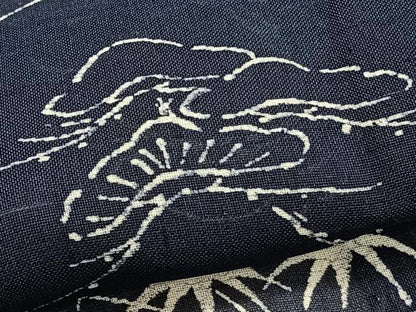 平和屋着物＊夏物　訪問着　紗紬　風景文　松竹梅　正絹　逸品　CABI3925xi